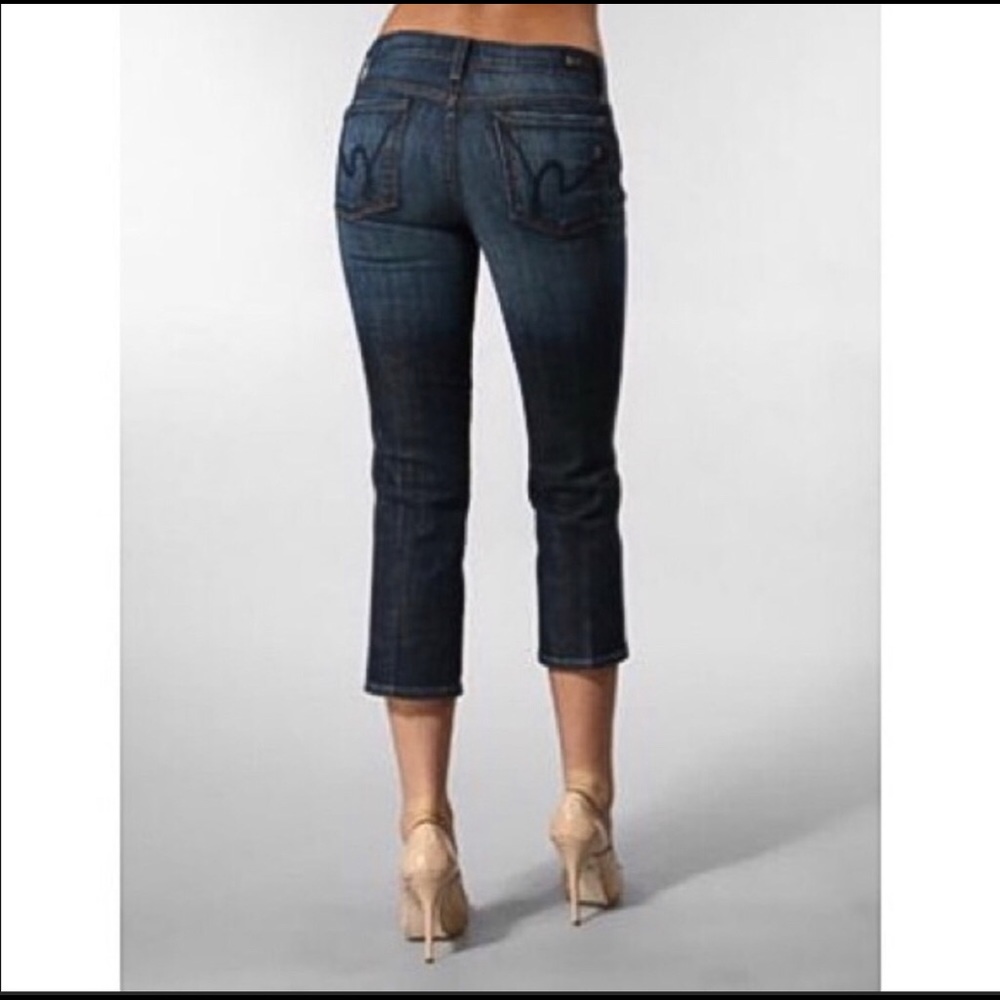 Citizens of humanity Kelly #063 low waist cropped
